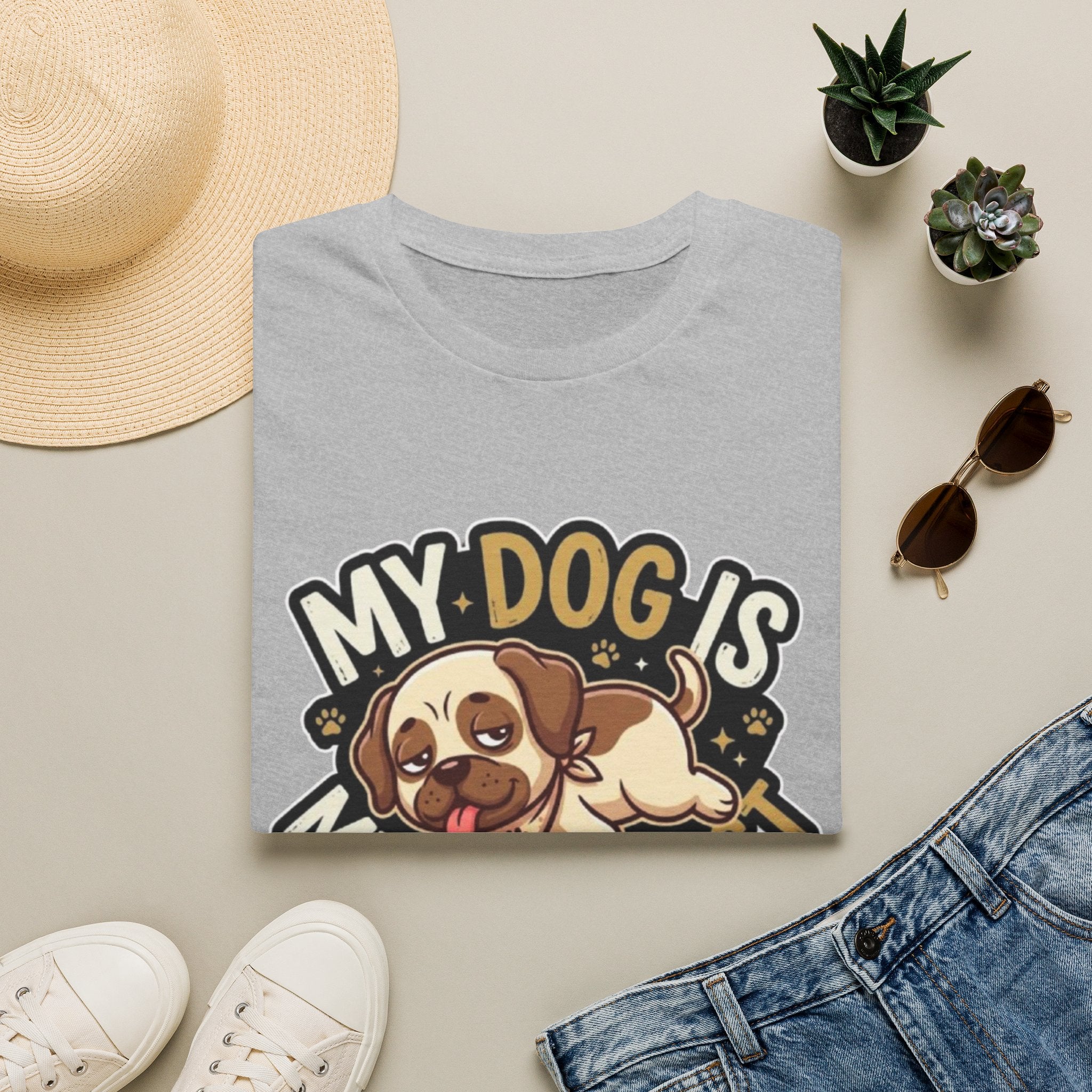 My Dog Is My Therapist – Funny Dog Lover T-Shirt